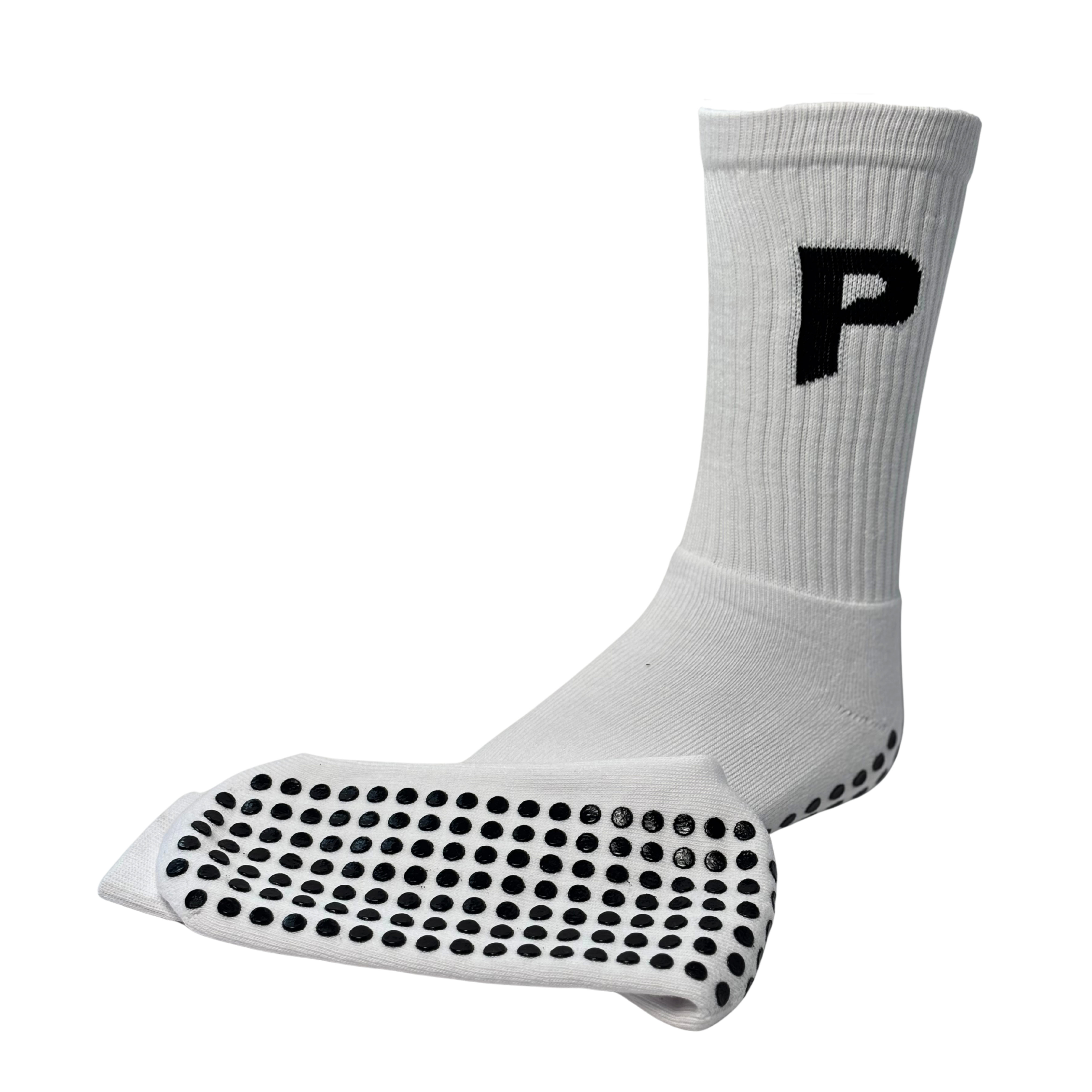 Proven Performance Grip Socks (White)
