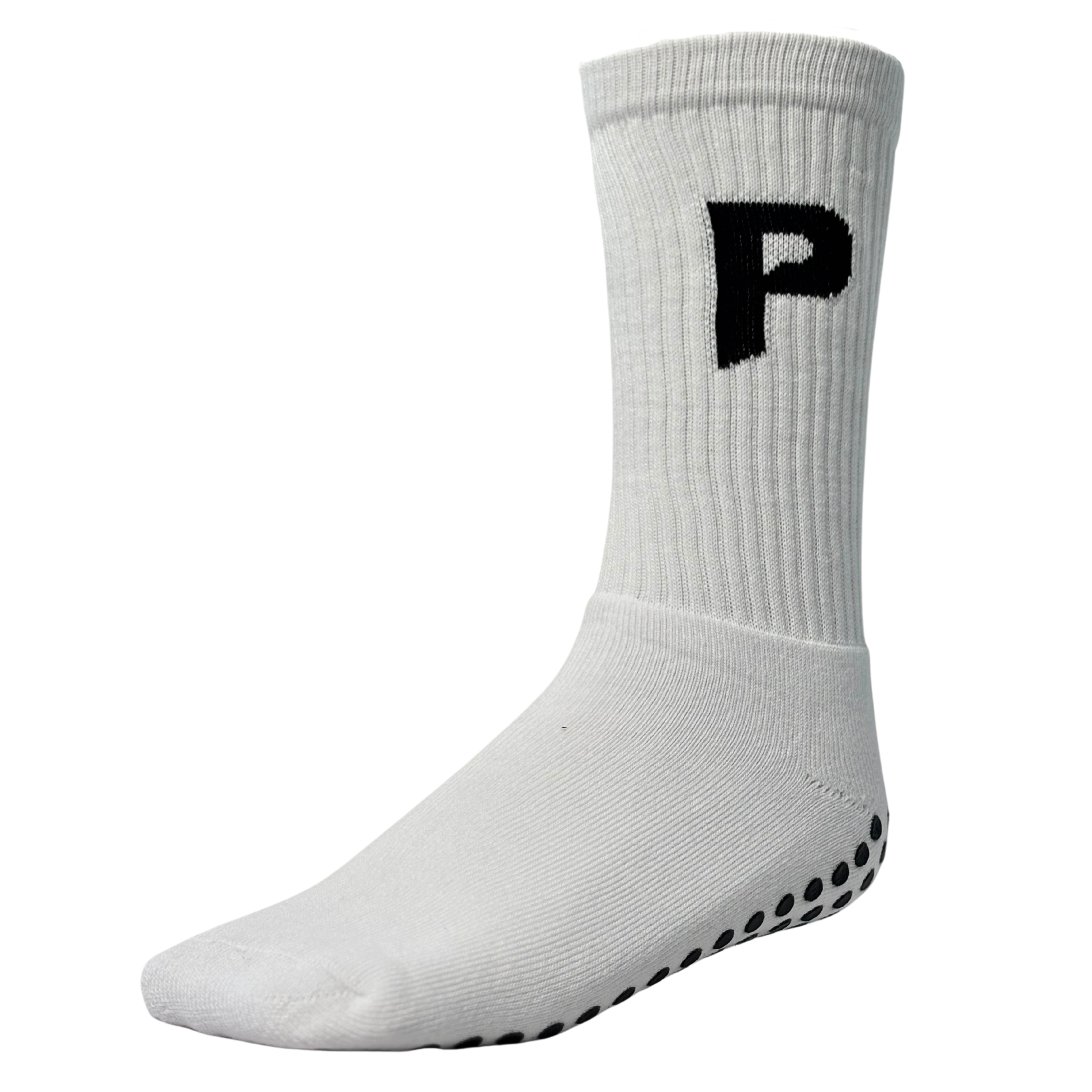 Proven Performance Grip Socks (White)